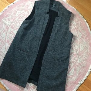 Club Monaco Grey Heathered Vest